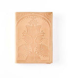 Leather Journal | Floral Embossed