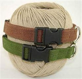 Hemp Dog Collar | 3/4 Inch | 7 colors