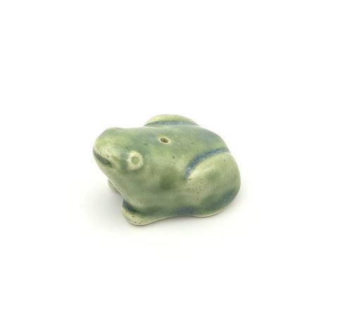 Ceramic Incense Holder | Celadon Frog