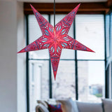 Paper Star Lantern | Fuschia Dreams