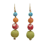 Kantha Graduated Earrings
