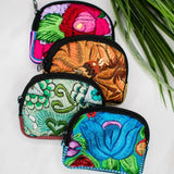 Mini Padded Upcycled Coin Bag