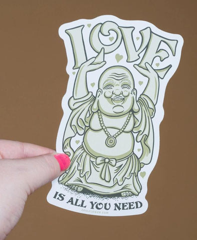 Vinyl Sticker | Love Is All You Need