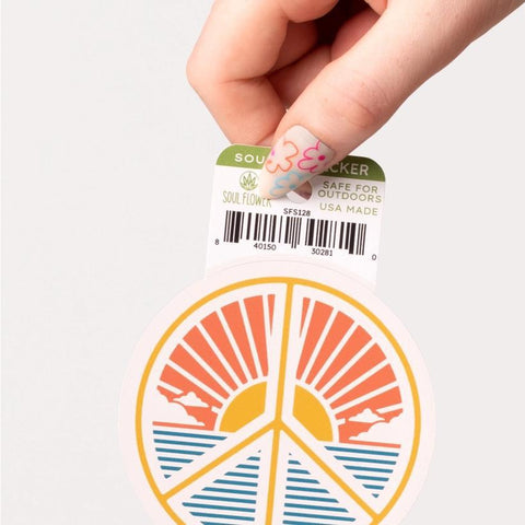 Vinyl Sticker | Peace Scene