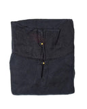 Brushed Woven Poncho | Black