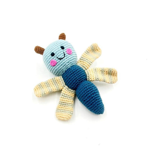 Knit Rattle | Friendly Dragonfly