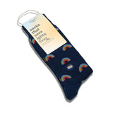 Socks That Save LGBTQ Lives | Navy Rainbows