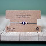 String Bracelet | Evil Eye