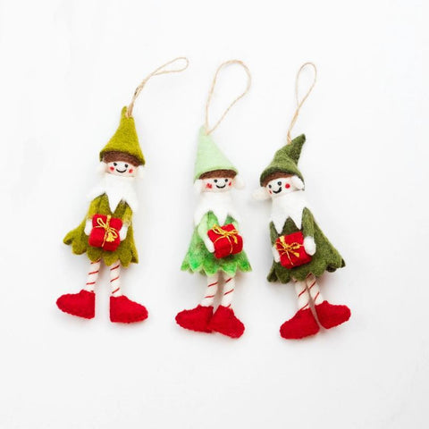 Wool Ornament | Elf