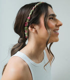 Headband | Priya Single Braided Sari