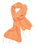 Brushed Woven Scarf | Peach