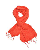 Brushed Woven Scarf | Orange