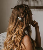 Kavya Barrette Hair Clip | Silver Fern