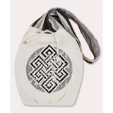 Canvas Boho Bag | Natural | Celtic Knot