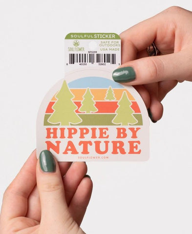 Vinyl Sticker | Hippie By Nature