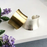 Concave Cuff | Silver