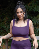 Square Neck Crop Top | 11 colors