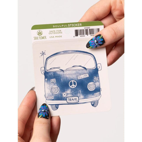 Vinyl Sticker | Travel Happy