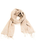 Brushed Woven Shawl | Ash