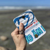 Recycled Feed Bag Card Holder | 7 colors