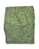 Brushed Woven Poncho | Chartreuse