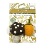 Cat Toy | Mushroom and Acorn | Set of 2
