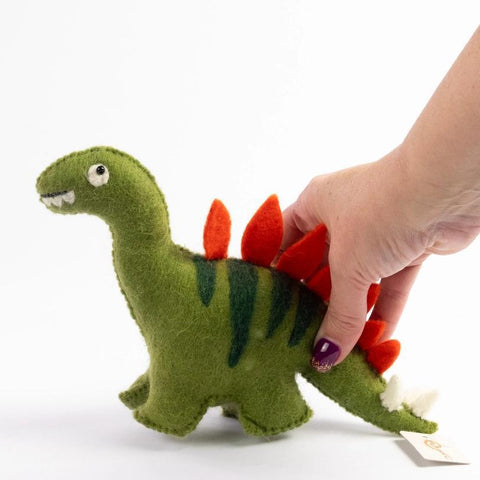 Felted Wool Dinosaur | Stegosaurus