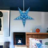 Paper Star Lantern | Blue Flutter