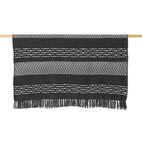 Rethread Throw | Charcoal Burl