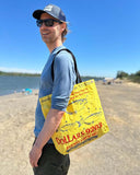 Recycled Feed Bag Tote | Yellow