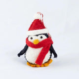 Wool Ornament | Christmas Penguin