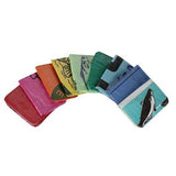 Recycled Feed Bag Card Holder | 7 colors