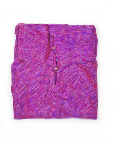 Brushed Woven Poncho | Monet