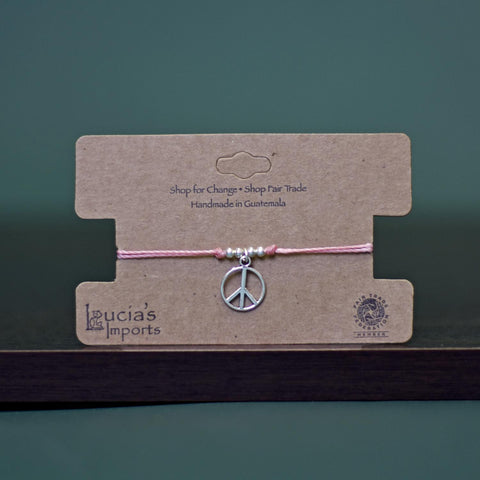 String Bracelet | Peace Sign