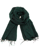 Brushed Woven Shawl | Forest