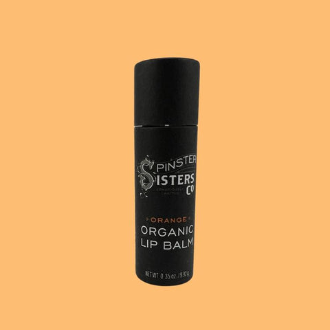 Organic Beeswax Lip Balm | Orange