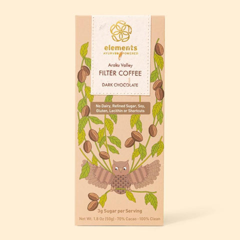 Elements Filter Coffee 70% Dark Chocolate Bar