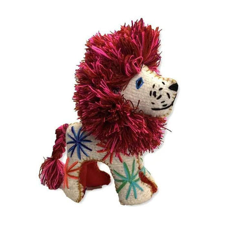 Repurposed Wool Animal | Lion