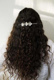 Sayuri Flower Hair Pin w/Stick | Silver