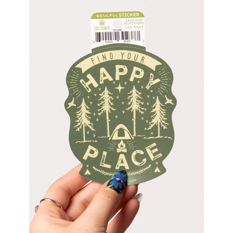 Vinyl Sticker | Happy Place