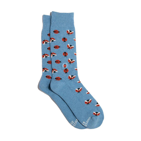 Socks That Protect Pollinators | Lucky Ladybugs