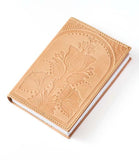 Leather Journal | Floral Embossed