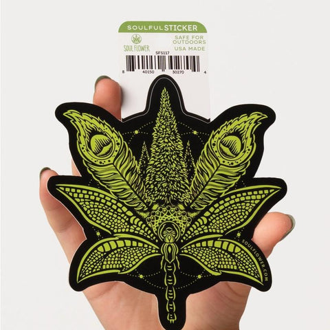 Vinyl Sticker | Sacred Cannabis