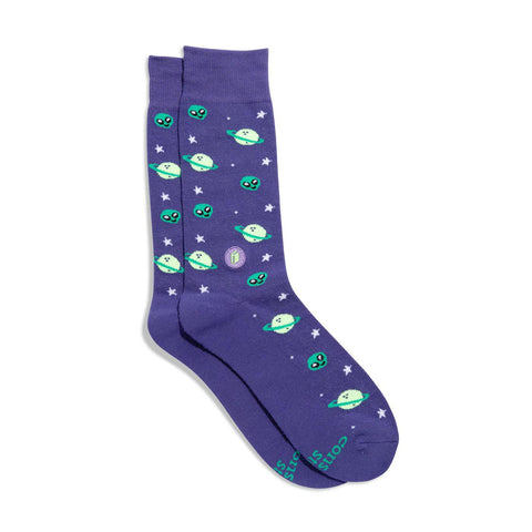 Socks That Give Books | Extraterrestrial Escapade