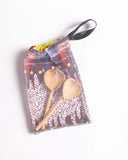 Olive Wood Heart Teaspoon Set