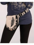 Canvas Hip Bag | Natural | Leafy Fern