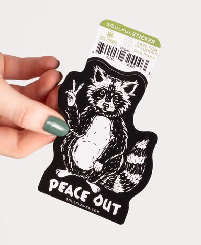 Vinyl Sticker | Peace Out