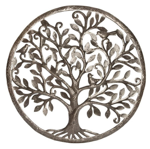 Haitian Metal Art | Lyrical Tree of Life