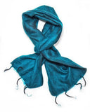 Brushed Woven Scarf | Ocean