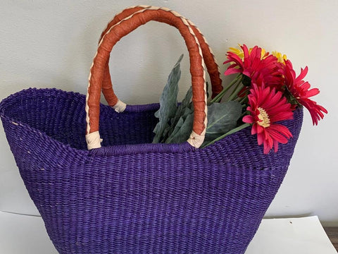 Boat Basket | Purple